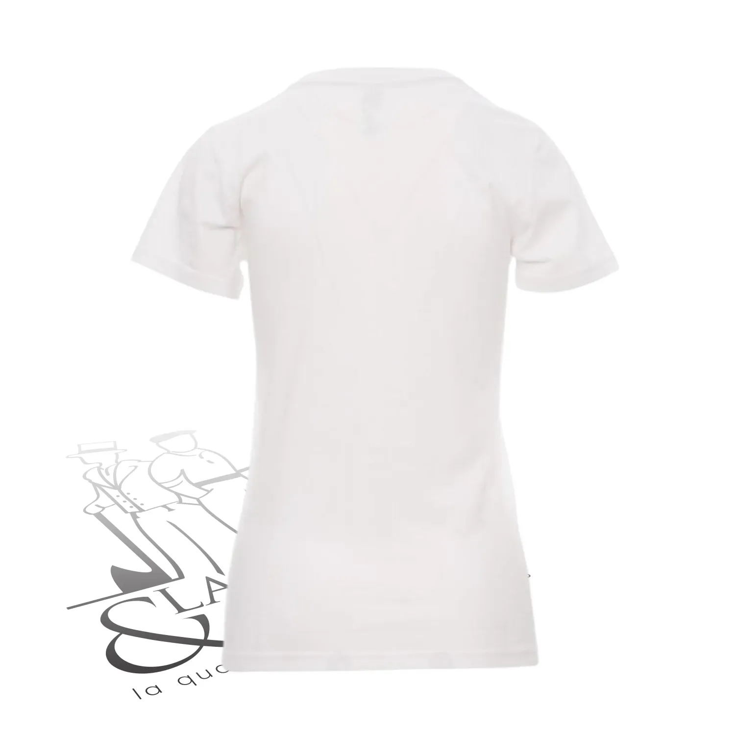 T-shirt de travail femme col rond