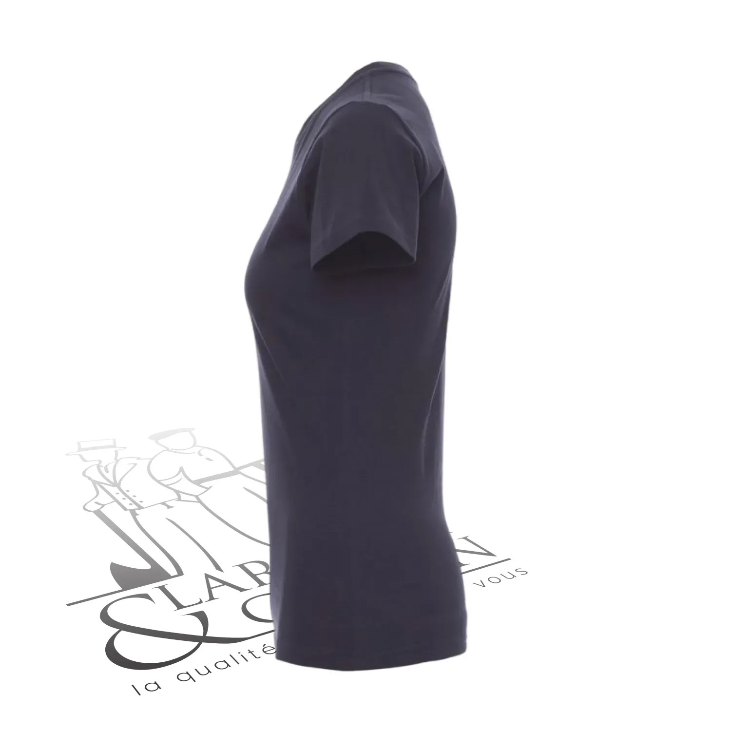 T-shirt de travail femme col rond