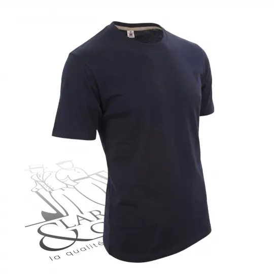 T-shirt de travail col rond - Largeot et Coltin