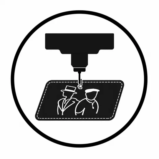 Broderie sur patch | Grand modèle